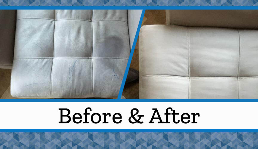 White Upholstery – Before & After
