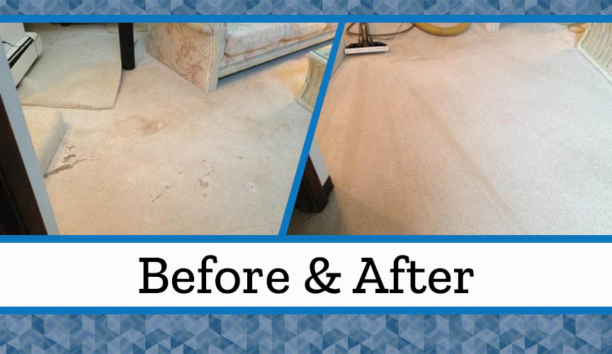 Residential Carpet Cleaning – Before & After