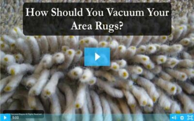 HOW SHOULD YOU VACUUM YOUR AREA RUGS?