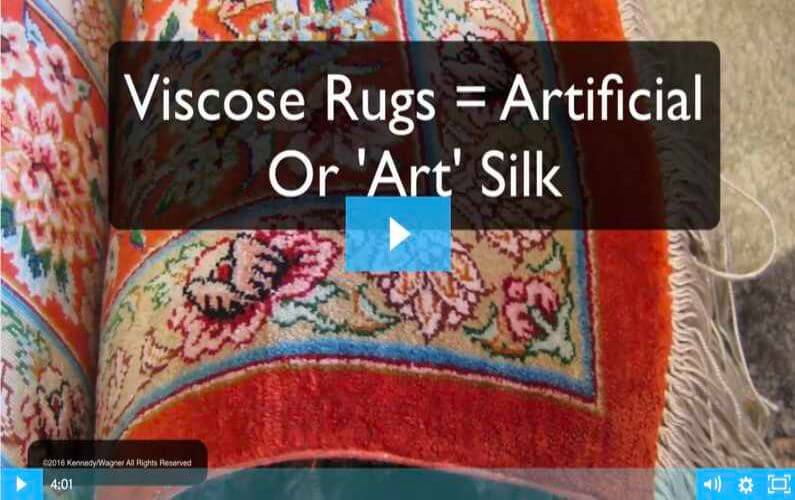 VISCOSE RUGS – ARTIFICIAL OR ART SILK